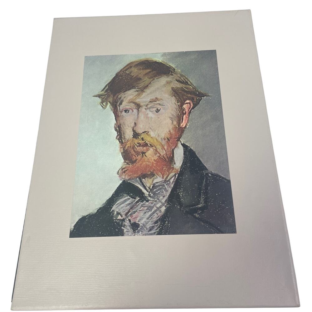 Vintage 1970 The World of Manet Time Life Library of Art Book & Case Sleeve